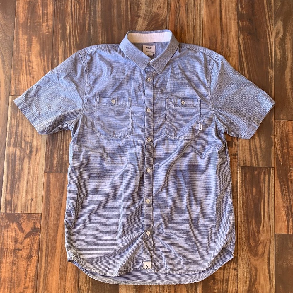 Vans Short Sleeve Button Up